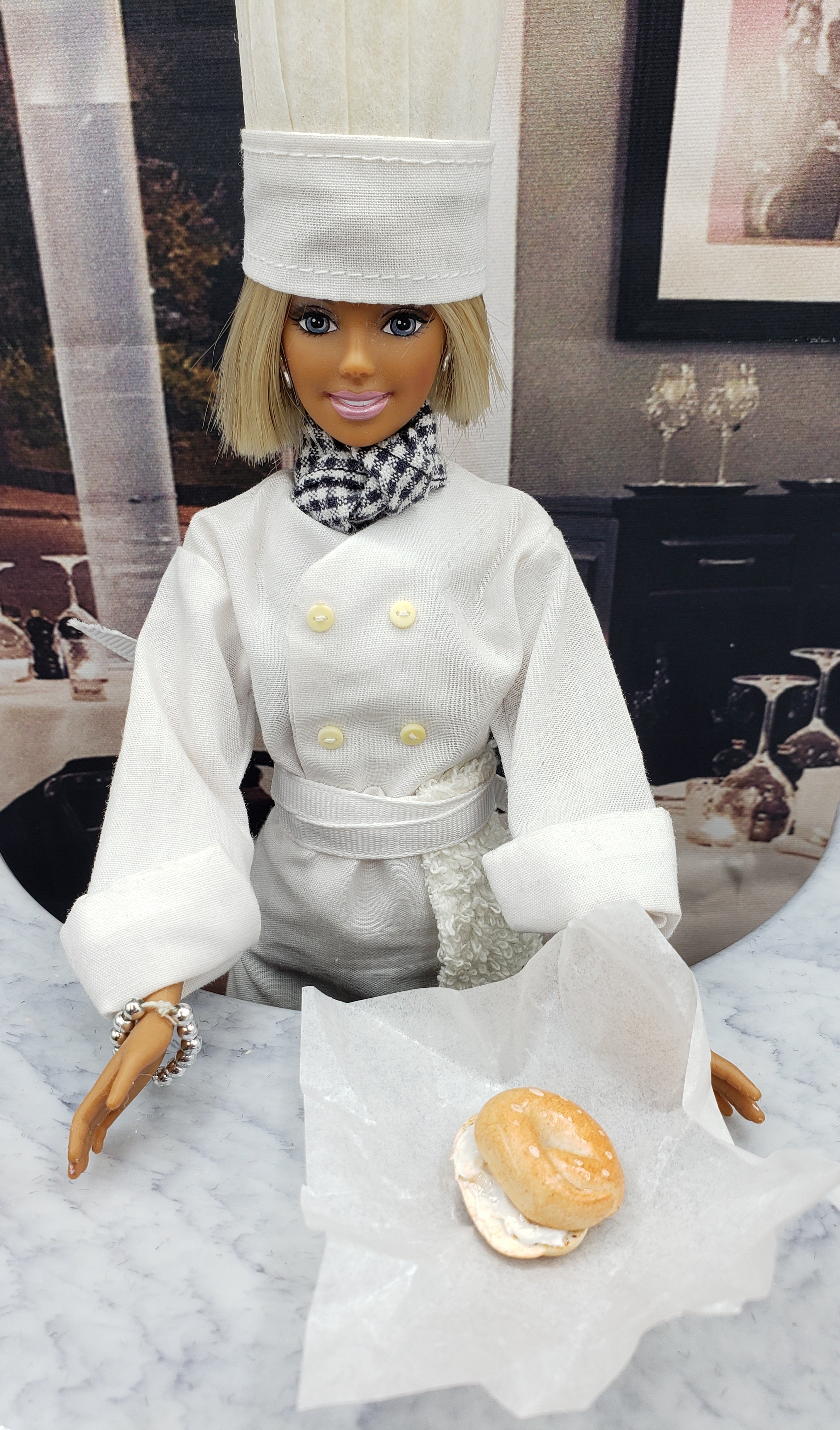 Barbie sale chef doll