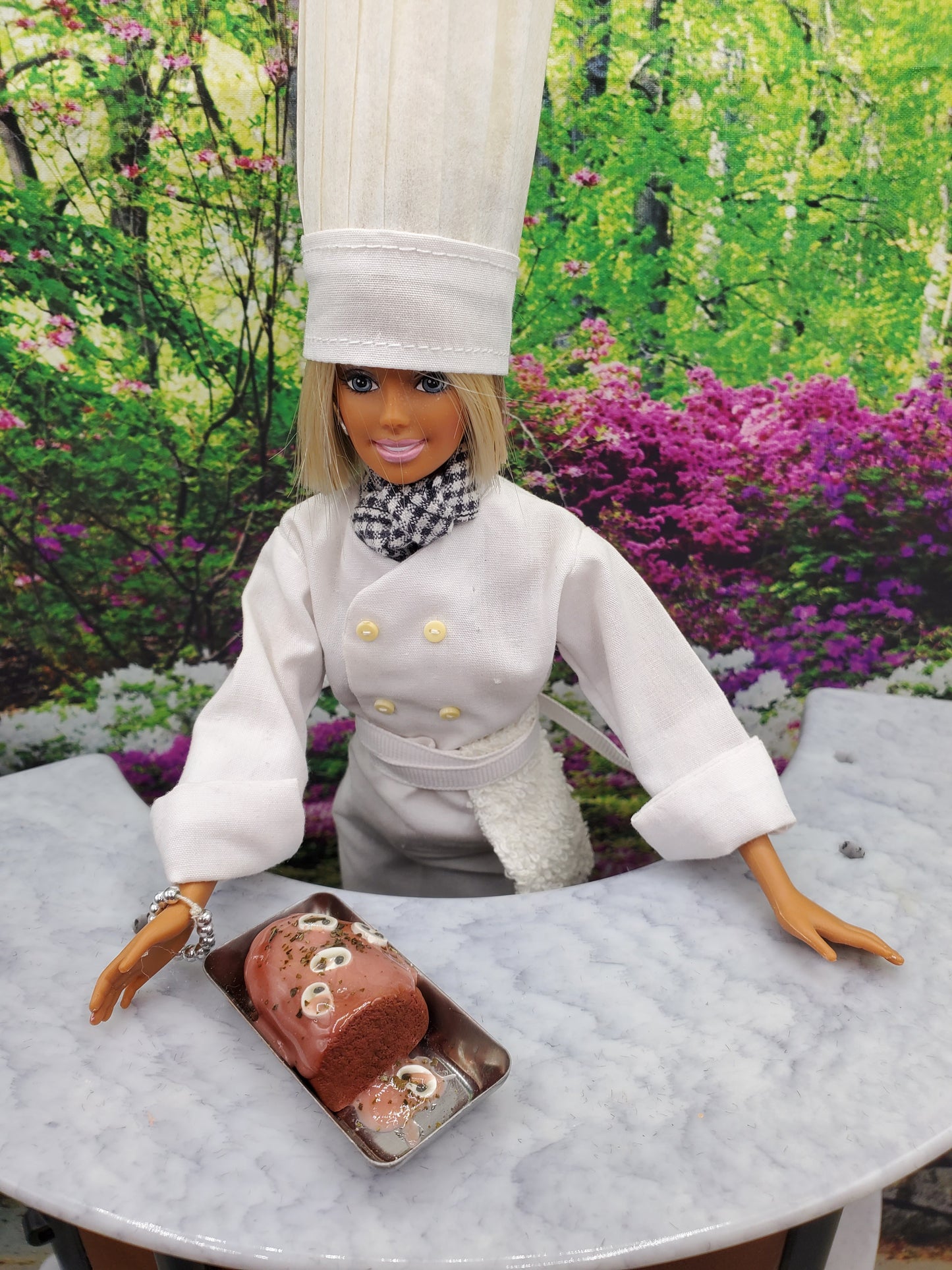 Barbie with meatloaf