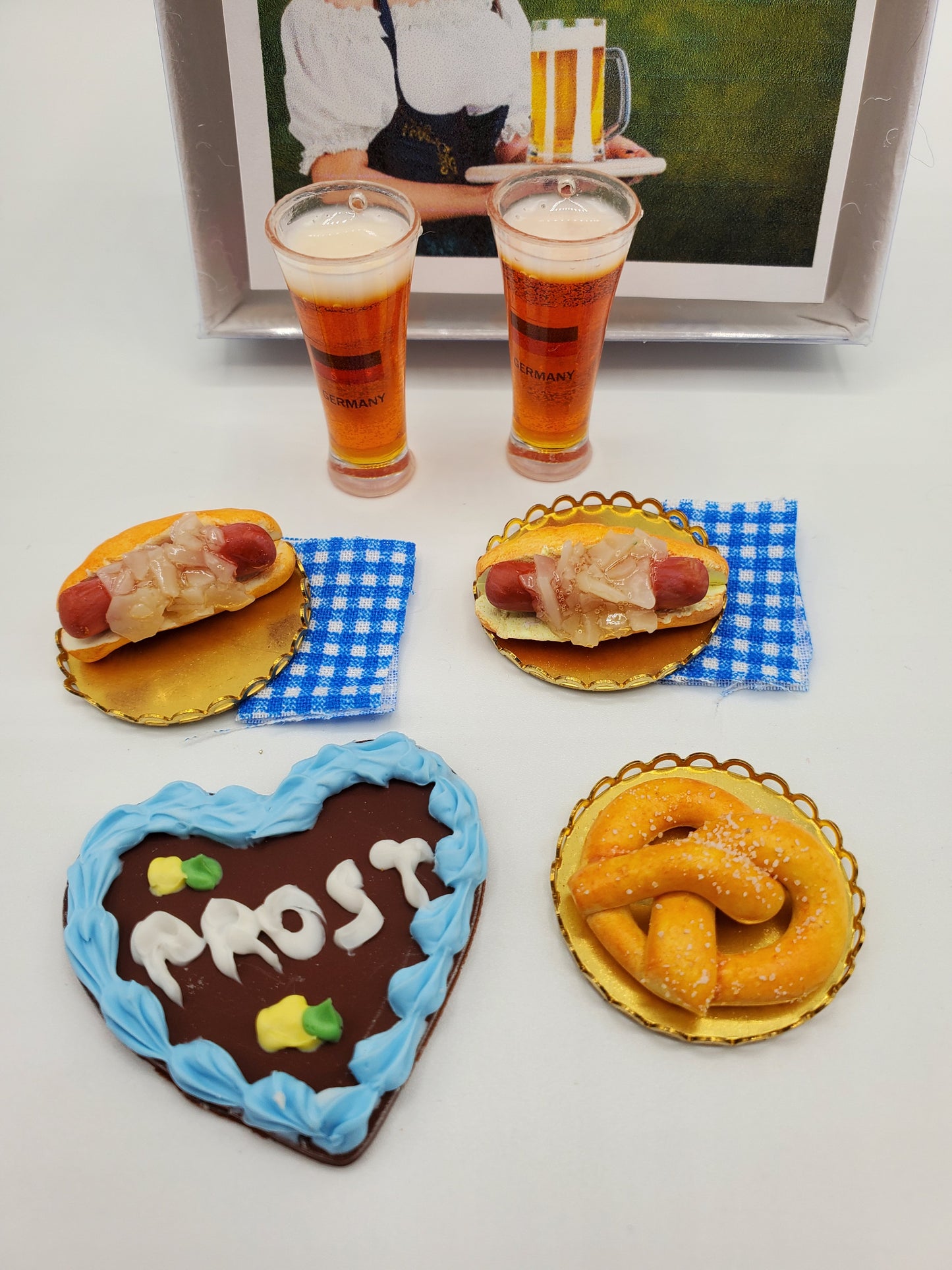 Octoberfest mini Clay Food 