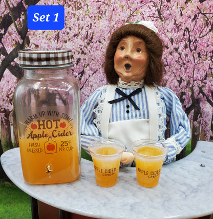 Byers Choice Doll with Set 1