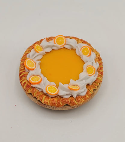 Orange creme pie