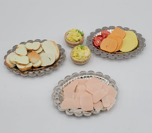 Meat and cheese trays