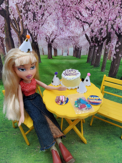 Bratz doll with a birthday 