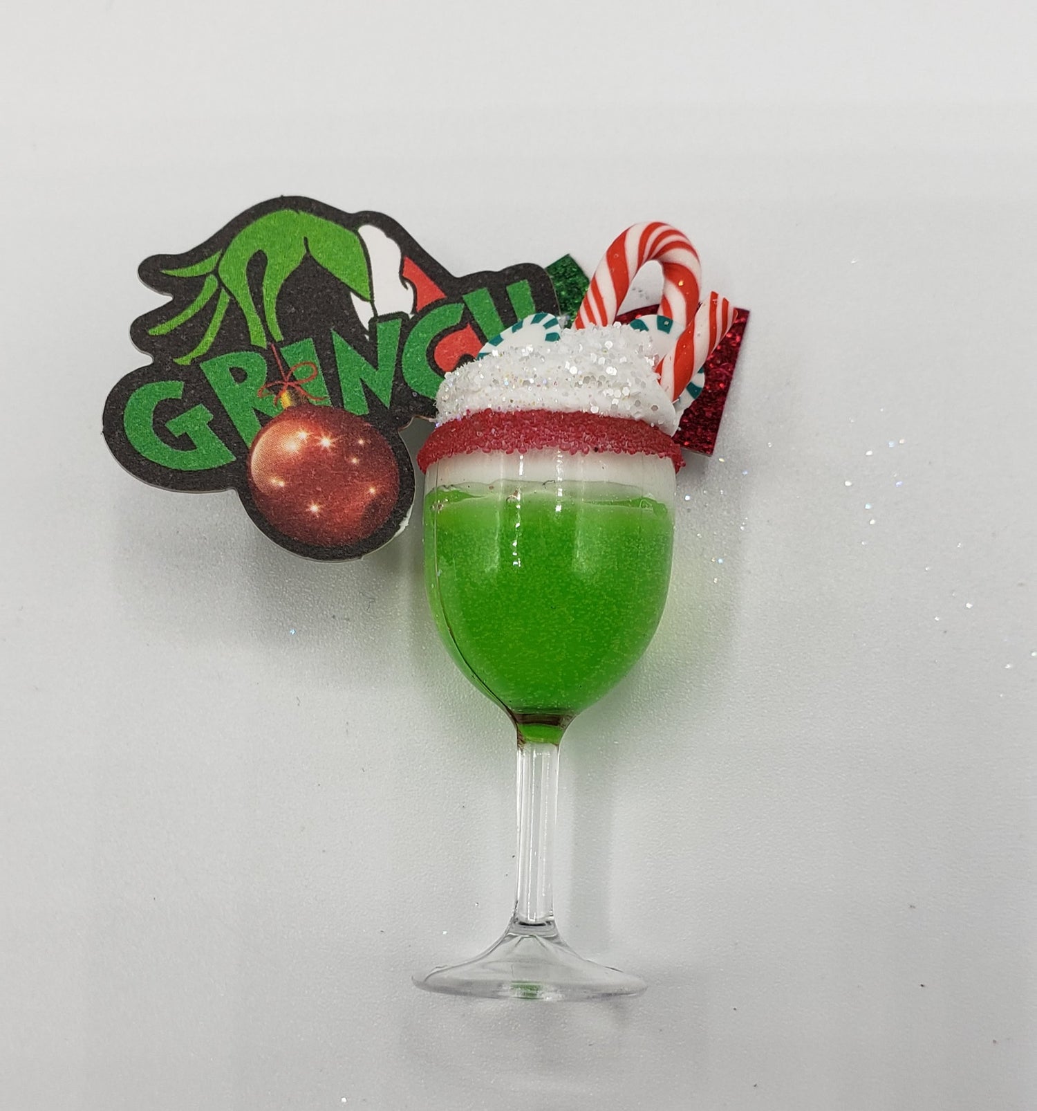 grinch hand drink